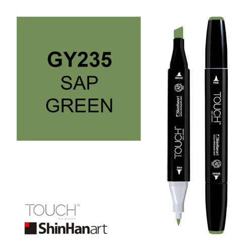 Twin Brush Marker GY235 Sap Green