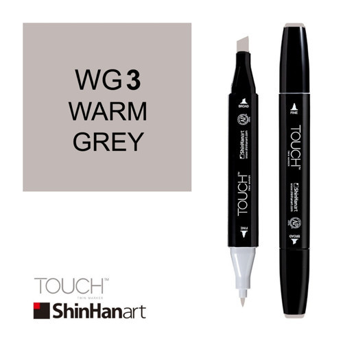 Twin Marker WG3 Warm Grey