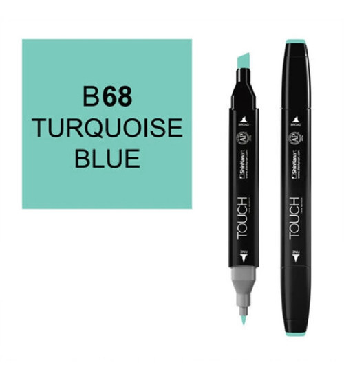 Twin Marker B68 Turquoise Blue
