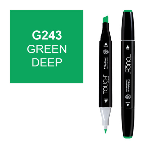Twin Brush Marker G243 Green Deep