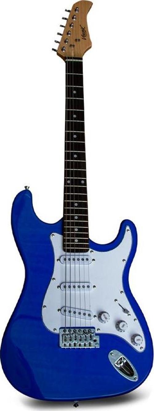 ST309-01-BL ELEKTRO  3 SİNGLE STRAT KASA(MAVİ)