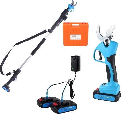 SC 8605 Akülü Uzatma Aparatlı Budama Makası 40 mm 2 Akü