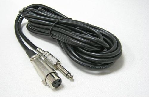 FL-08 MİKROFON KABLOSU 5 METRE XLR-ÇİVİ JAK