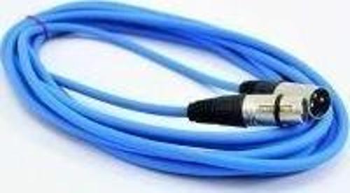 MMC5 BL İMECE MİKROFON KABLOSU CANON 5 METRE MAVİ