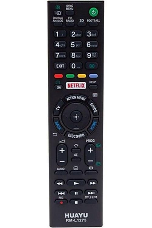 Sony 3D Rm-L 1275 Netflix Tuşlu Lcd Kumandası