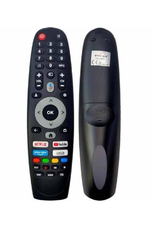 Akıllı Lcd Kumanda Mikrofonlu Youtube Netflix Usb Tuşlu