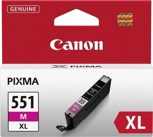CLI-551Xl M Magenta Kırmızı Yüksek Kapasiteli Mürekkep Kartuş İp7250 Mx925