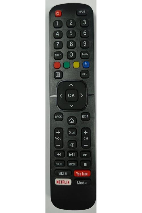 Strong Lcd Netflix-Youtube Tuşlu Android Tv Kumandası