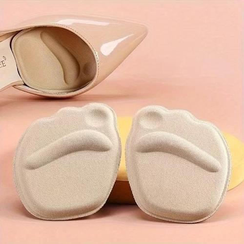 Krem Sünger Ayakkabı Padi Metatarsal Yüksek Topuklu Ayakkabı Spor Babet Koku Yapmaz Ped