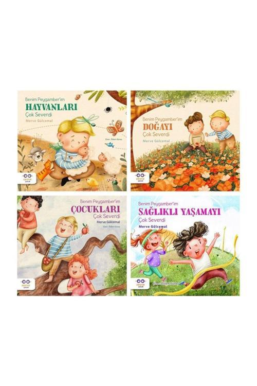 Merve Gülcemal Okul Öncesi Benim Peygamberim 4 Kitap set