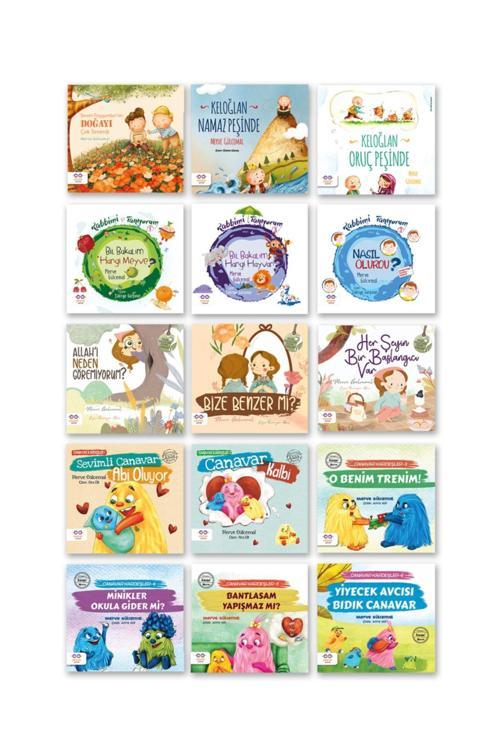 Merve Gülcemal Okul Öncesi 15 Kitap Set