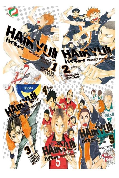 Haikyu !! 1-2-3-4-5 (5 Cilt) Manga Set