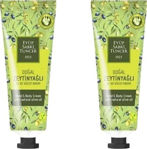 Doğal Zeytinyağlı El Ve Vücut Kremi 50 ml X 2