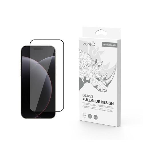 iPhone 17 Pro Tam Kaplayan Premium Cam Ekran Koruyucu