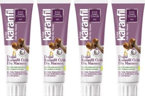 Karanfil Özlü Diş Macunu 75 ml X 4 Adet