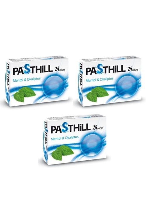 Pasthill Mentol & Okaliptus 24 Drops 3 Kutu