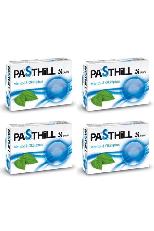 Pasthill Mentol & Okaliptus 24 Drops 4 Kutu