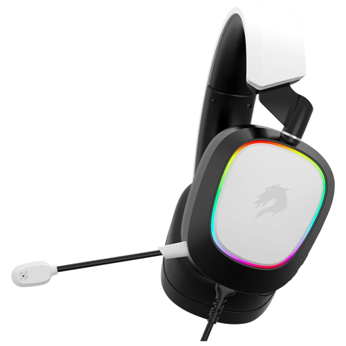 H23W Nemesis RGB USB 7.1 Beyaz Profesyonel Gaming Kulaklık