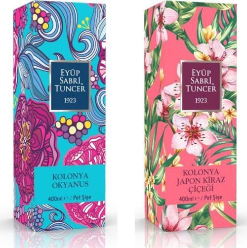 Okyanus ve Japon Kiraz Çiçeği Kolonyası 2'li 400 ml ve 400 ml