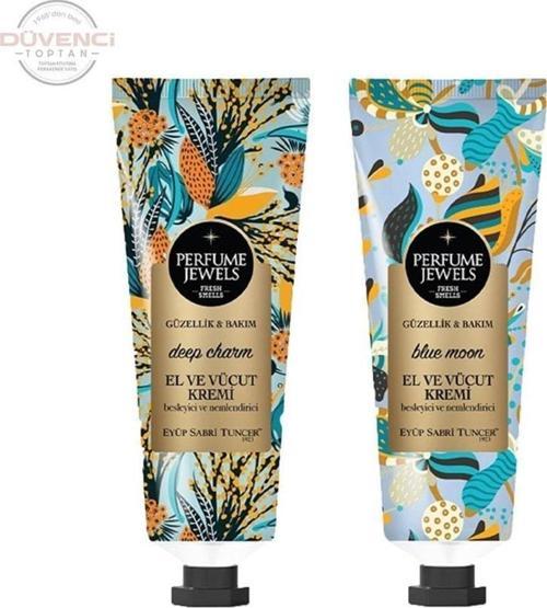 Perfume Jewels Deep Charm Ve Blue Moon El Kremi 50 Ml