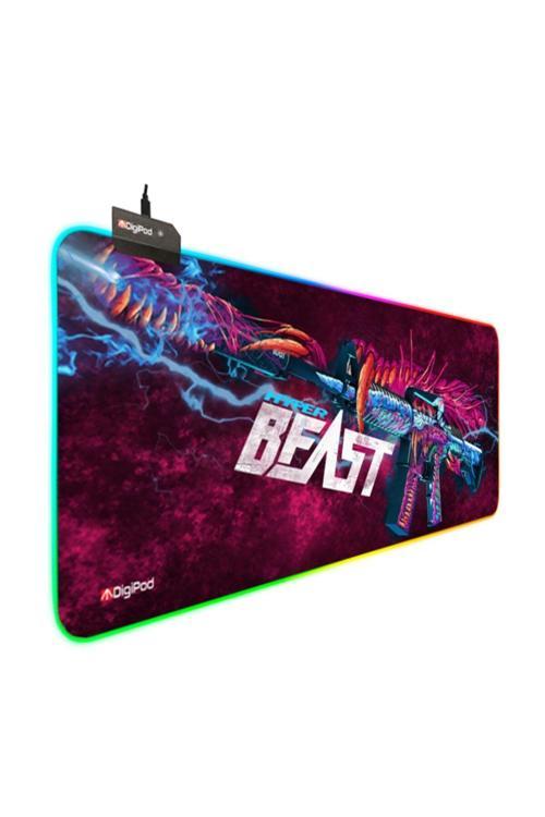 Rgb Gaming Mousepad Rgb Oyuncu Mousepad 90X40 Xxl Rgb Oyuncu Mousepad Kaymaz Taban 4Mm