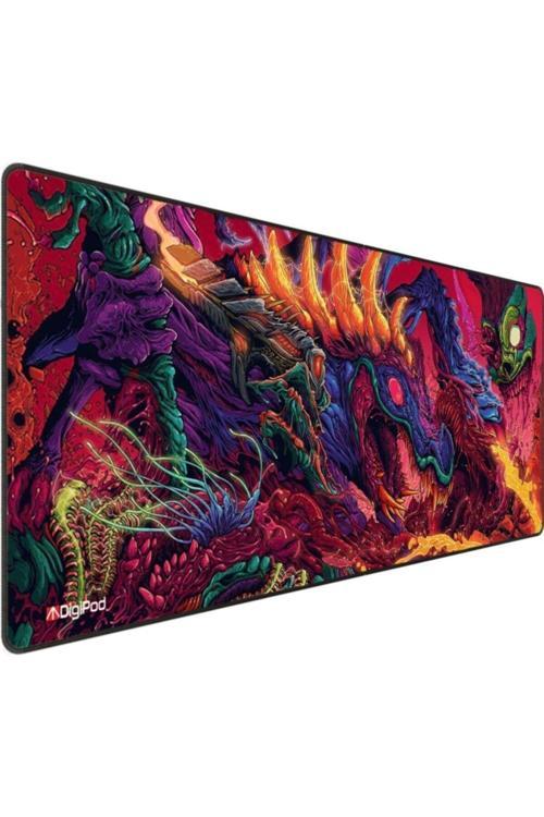 Gaming Mousepad Oyuncu Mouse Pad 90X40 Xxl Büyük Oyuncu Mousepad Kaymaz Taban 4Mm Kalınlık