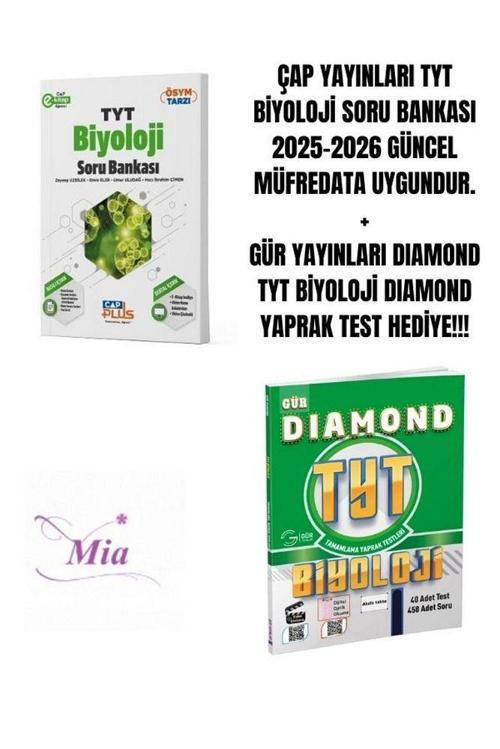 ÇAP YAYINLARI TYT BİYOLOJİ SORU BANKASI HEDİYELİ