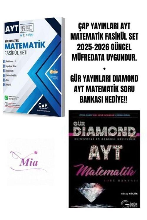 ÇAP YAYINLARI AYT MATEMATİK FASİKÜL SETİ HEDİYELİ