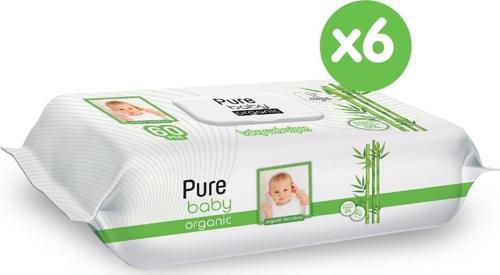 Organik Bambu Özlü Islak Havlu 6×60 (360 Yaprak)