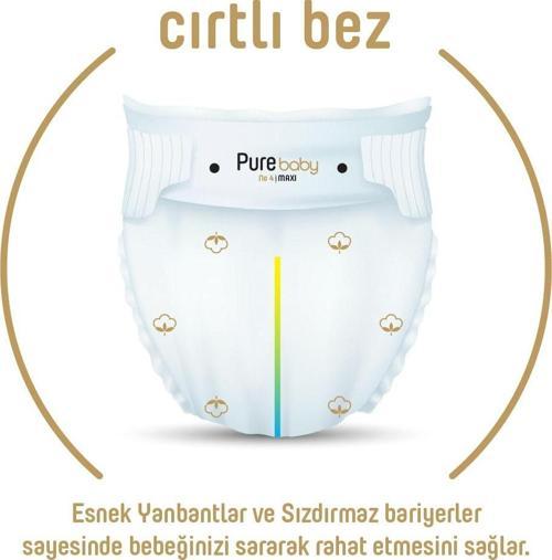 Organik Pamuklu Cırtlı Bez 2'li Paket 2 Numara Mini 136 Adet
