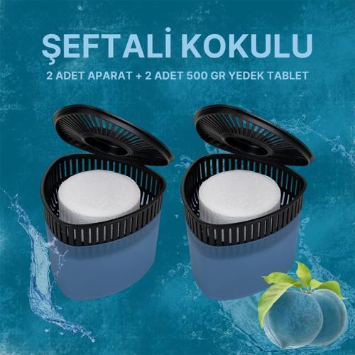 2 Adet 500 gr Nem Alıcılı Ve Rutubet Giderici Aparat Üçgen Şeftali (TABLET DAHİL)