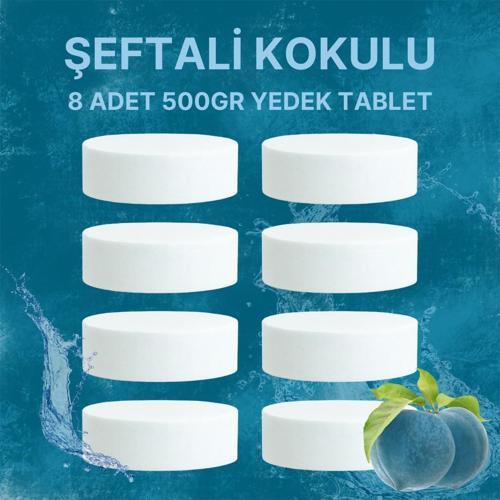 4 Adet 2x500 gr Nem Alıcı Rutubet Ve Küf Önleyici Yedek Tablet Şeftali