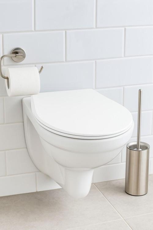 Plastik Akdeniz Soft Klozet Kapağı – Dayanıklı, Hijyenik, Kolay Montajlı, Standart Ölçü (44x35 cm)