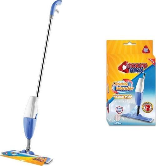 Clean&wonder Sprey Mop + 1 Yedek Mop
