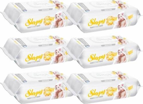 Islak Havlu Mendil Sensitive 90 Yaprak 6'lı Paket