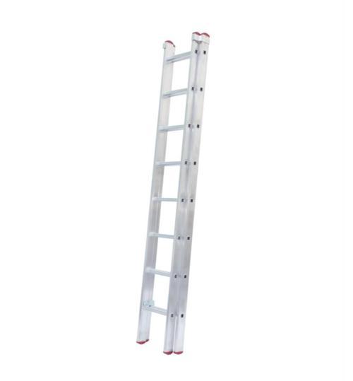 2 Parça x 2 Metre = 4 Metre Alüminyum Merdiven - Endüstriyel Tip Merdiven