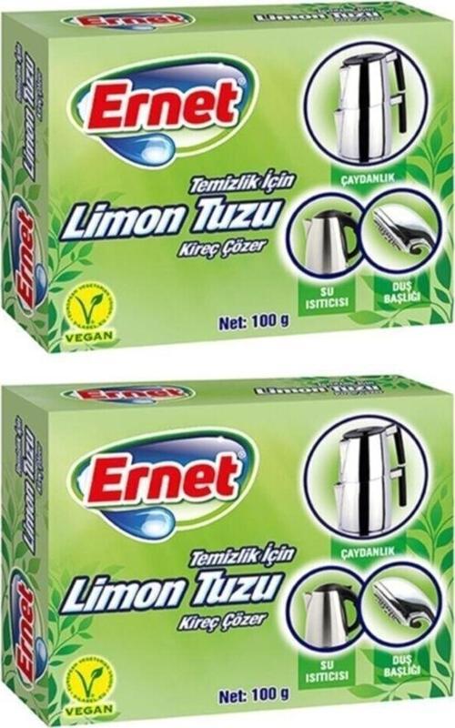 Temizlik Için Limon Tuzu 100 G X 2 Adet