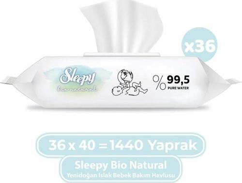 Islak Mendil Bio Natural 1440 Yaprak