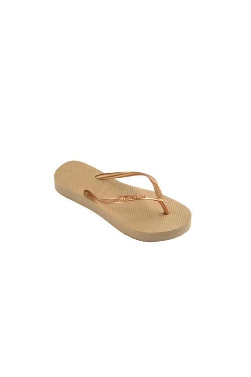 Slim Flatform Golden Dore Kadın Terlik