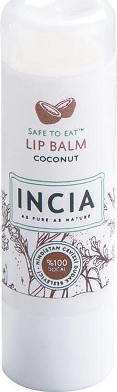 Incia Incıa Doğal Hindistan Cevizli Dudak Besleyici 6 gr