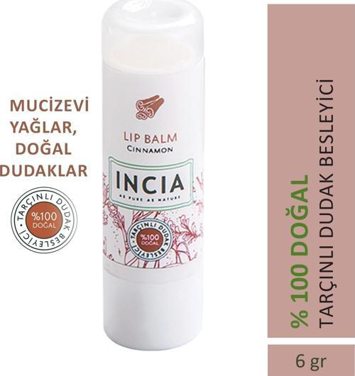 %100 Doğal Dudak Besleyici Tarçın Bitkisel Nemlendirici Dudak Bakım Kremi 6 G
