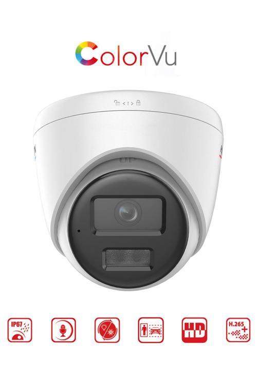 6Mp Mini Bullet Kamera Colorvu & Smart Hybrid Light & Motion Detection 2.0 (Dahili Mikrofon)