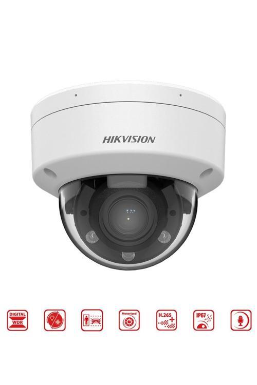 Ds-2Cd1723G2-Lızsu - 2Mp Motorize Varifokal Lensli Ir Dome Kamera Smart Hybrid Light + Motion Detect