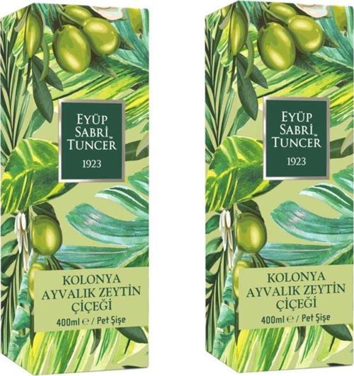 Ayvalık Zeytin Çiçeği Kolonyası Pet Şişe 400 Ml 2 Adet