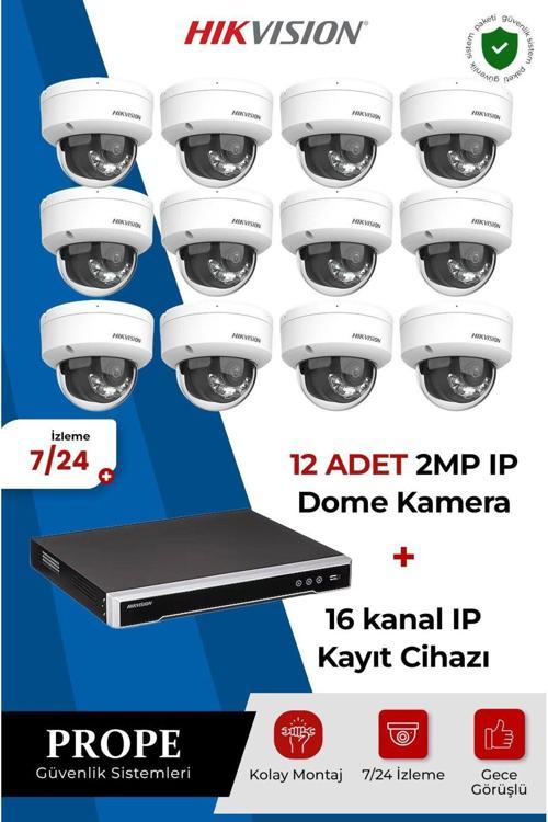 Hıkvısıon 12 Kameralı Sistem Paketi