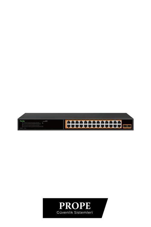24 Port Yönetilmeyen Full Gıgabıt Aı Poe Swıtch