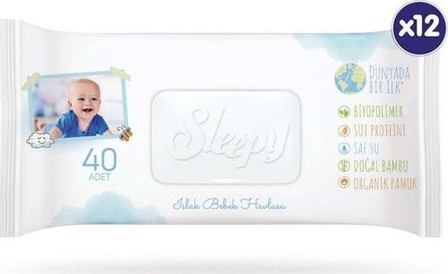 Bio Natural Islak Havlu 12x40 (480 Yaprak)