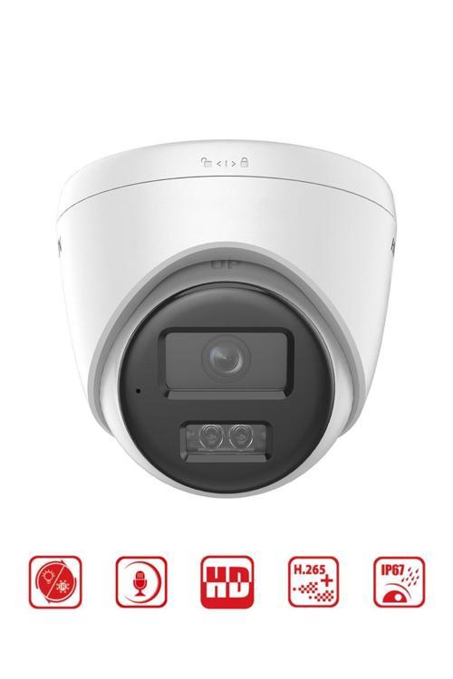 Ds-2Cd1363G2-Lıuf - 6Mp Turret Kamera Smart Hybrid Light + Motion Detection