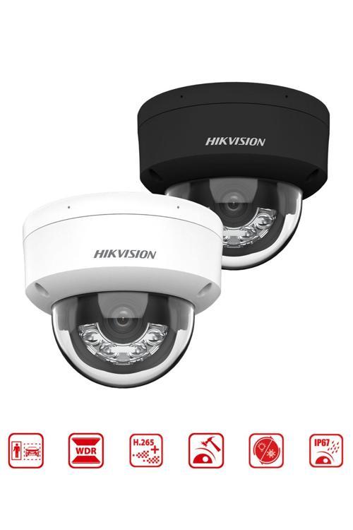 8M Smart Hybrit Light Dome Camera Acusens & Full Metal & Vca &120Db Wdr (Dahili Mikrofon) Beyaz