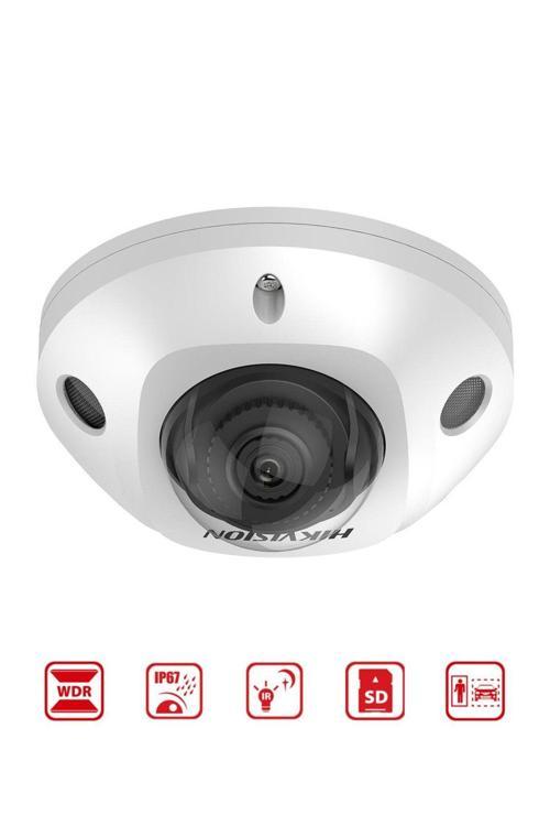 Ds-2Cd2523G2-Lıs2U - 2Mp Ir Mini Dome Acusense Kamera Acusense + Smart Hybrid Light